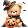 Osito Halloween🎃❥☯︎ͫ3🇲🇽Clásica 19