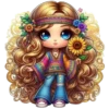 Chicas Hippies💞2🇵🇪Clásica 23