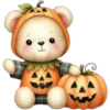 Osito Halloween🎃❥☯︎ͫ2🇲🇽Clásica 29