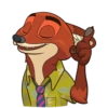 Zorrillo Nick Wilde💞1🇵🇪Clásica 23