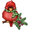 CHRISTMAS NUMBERS POINSETTIA 25