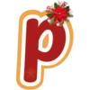 ABC 🌺 POINSETTIA LOWER CASE LETTERS 25