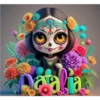 Nombres Catrinas 3D💀2🇲🇽Clásica 28
