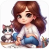 Niñas bonitas leyendo📖💞1🇵🇪Clásica 28