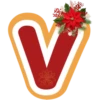 ABC 🌺 POINSETTIA LOWER CASE LETTERS 28