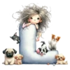 Abecedario💞146🇵🇪Clásica 28