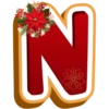 ABC POINSETTIA RED LETTER 28
