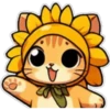 Gatito flor amarilla 🐱🌻 30