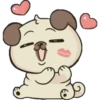 sticker cute dog 19