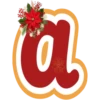 ABC 🌺 POINSETTIA LOWER CASE LETTERS 30