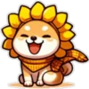 Perrito flor amarilla 🐶🌻 30