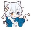 WHITE KITTEN 5 12