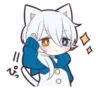 WHITE KITTEN 5 18