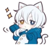 WHITE KITTEN 5 26