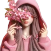 Girl flowers1🌷 10