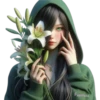 Girl flowers1🌷 16