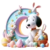 ALFABETO PASCUA CON SNOOPY 14