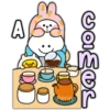Conejo mimado en invierno 3❄🐰 25