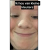Ik hou van kleine
kleuters