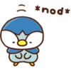 = *nod*