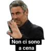 Non ci sono a cena