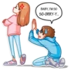BABY, I'M SO
SO-ORRY-Y..