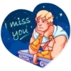I miss
you