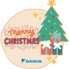 الم حال
merry's
CHRISTMAS
อา. -970
৩
DAIKIN