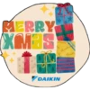 MERRY
XMAS
Pe
christm
DAIKIN
christ