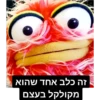 זה כלב אחד שהוא
מקולקל בעצם