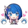 Haruka Kiritani Stamps 12