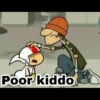 Poor kiddo