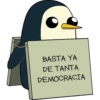 BASTA YA
DE TANTA
DEMOCRACIA