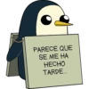 PARECE QUE
SE ME HA
HECHO
TARDE...