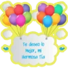 Te deseo lo
Mejor, mi
Hermosa Tia