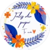 *
Jeliz dia
papá
Te amo
J