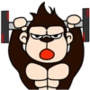 CHIMPCHAMP FITNESS STICKER PACK 1 2