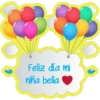 Feliz día mi
niña bella
