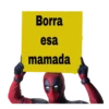 Deadpool letrero 5