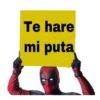 Deadpool letrero 6