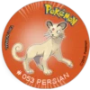*053 PERSIAN
NORMAL
©2013 Pokémon
TIPO
POKEMON