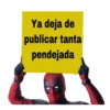 Deadpool letrero 16