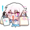 Honkai: Star Rail - March 7th Stickers 9