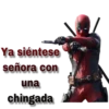 Ya siéntese señora con una chingada