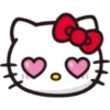 Hello Kitty Emojis 7