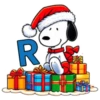ALFABETO SNOOPY 6