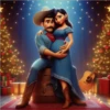 Familia en Navidad❄⛄🌧️1🇬🇹Clásica 6
