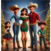 Familia en Navidad❄⛄🌧️1🇬🇹Clásica 10