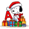 ALFABETO SNOOPY 9