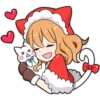 Cat girls Merry X'mas🫧❄ 15